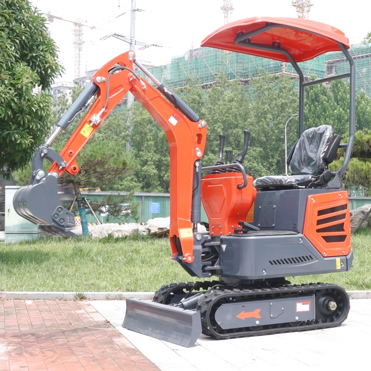 Small excavator for orchards, indoor ground chiseling, cannon hammer, small hook machine, small hook machine