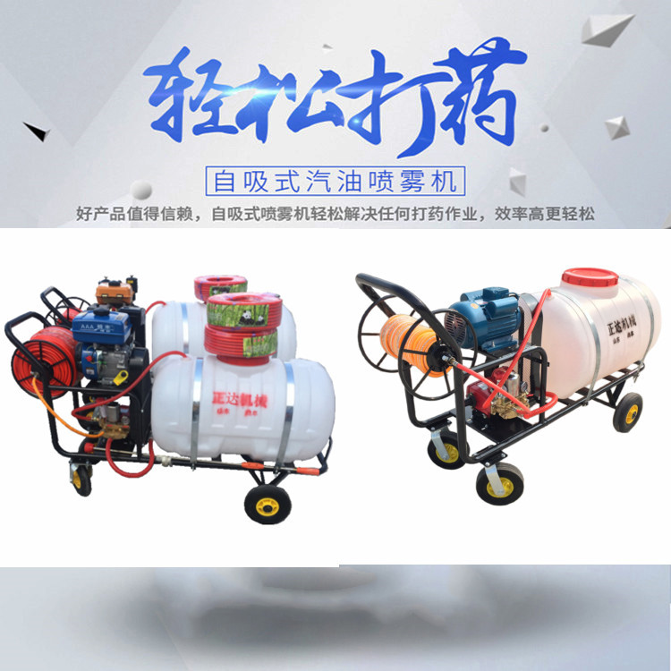 Automatic coil sprayer small gasoline spray citrus orchard pest control sprayer farm epidemic prevention mist sprayer