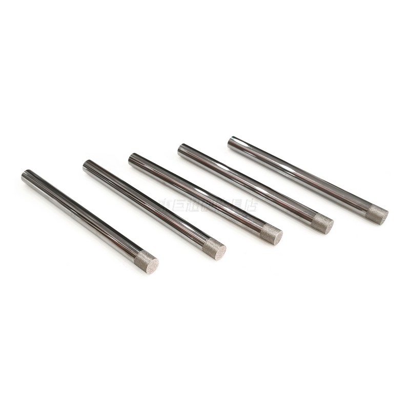 Tungsten steel handle CBN grinding rod 8mm 20CrMo quenched steel inner circle grinding Demaji machining center coordinate grinding