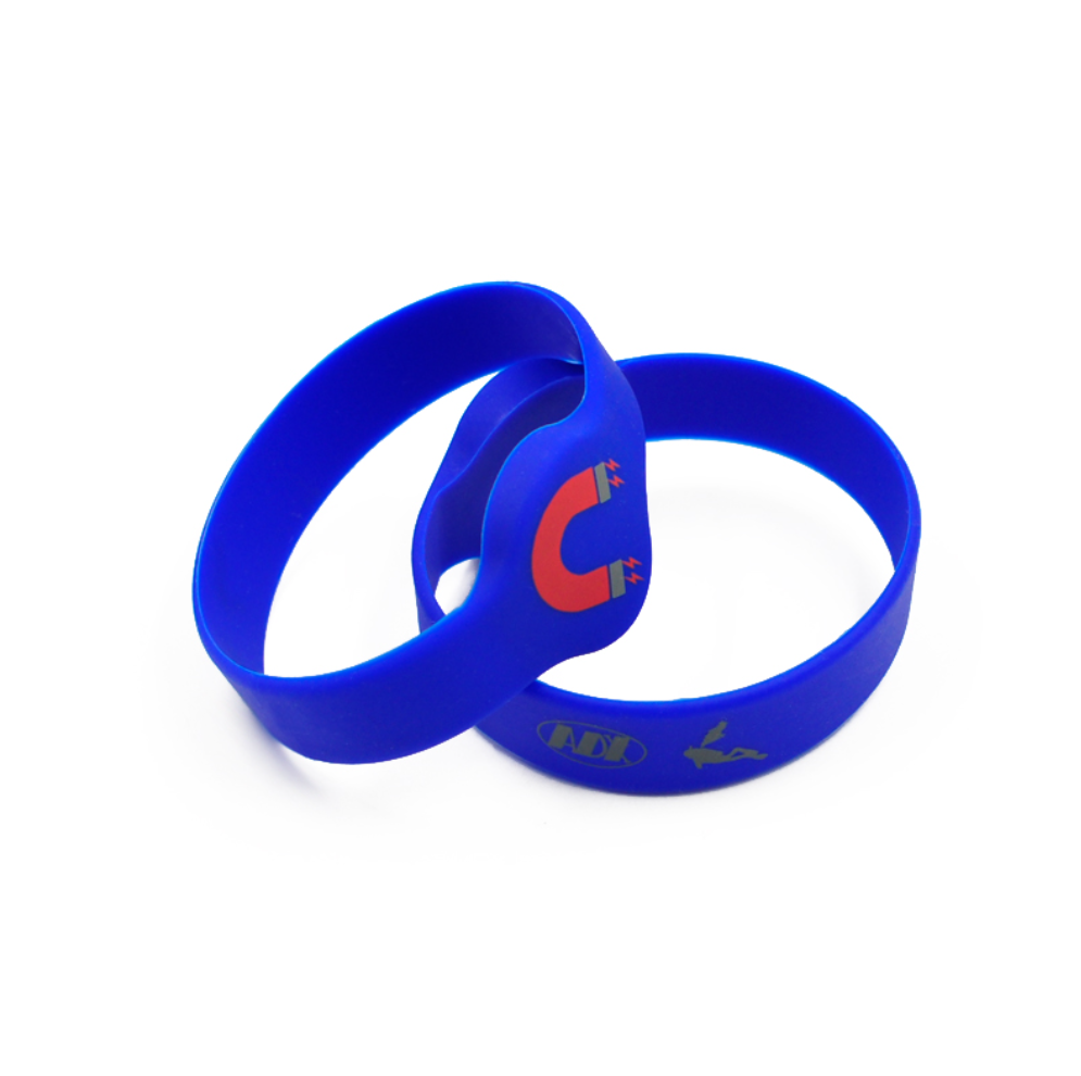 RFID waterproof elastic silicone wristband NFC hotel access control bracelet 13.56mhz high-frequency chip IC card