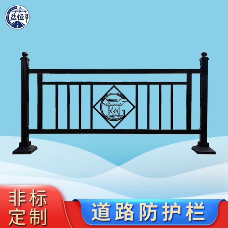 隔离路障公路手动推拉伸缩隔断高速收缩护栏断铝合金折叠围栏