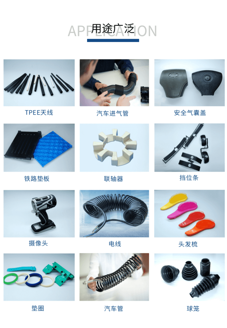 Supply of thermoplastic polyester elastomer TPEE 72D heat-resistant plastic modified raw materials