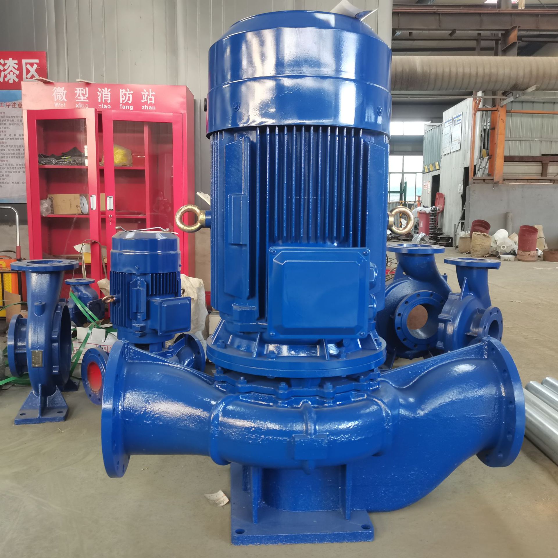 ISG vertical pipeline pump, high-rise pressurized circulating pipeline centrifugal pump, small horizontal pipeline cold and hot water circulating pump