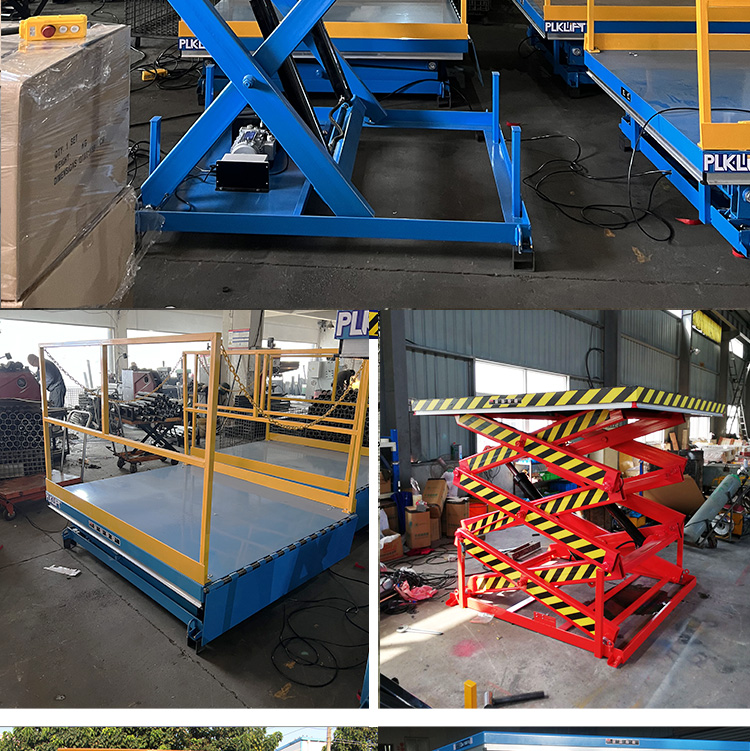 Small fixed scissor fork lifting platform, electric lifting car, mobile lifting platform, fully self-propelled elevator