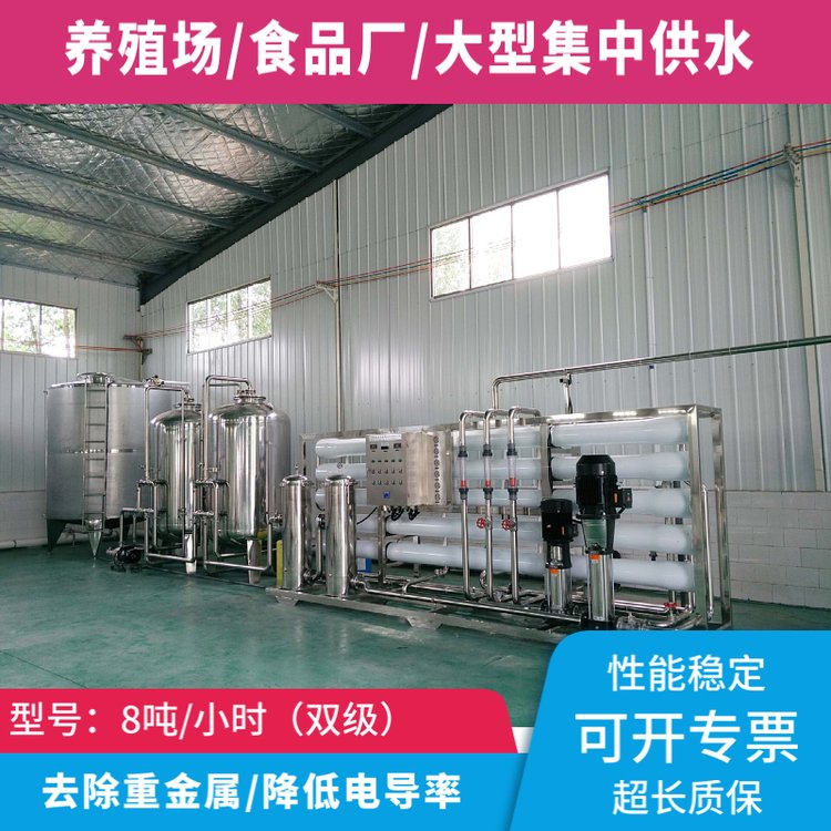 Reverse osmosis equipment, all stainless steel RO industrial pure water treatment equipment, deionized water