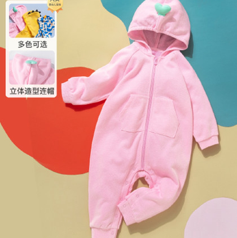 Empress Baby Autumn and Winter Cute Baby Cotton A-Class Fabric Bodysuit Children's Creeper Weaving Children's Clothing Source