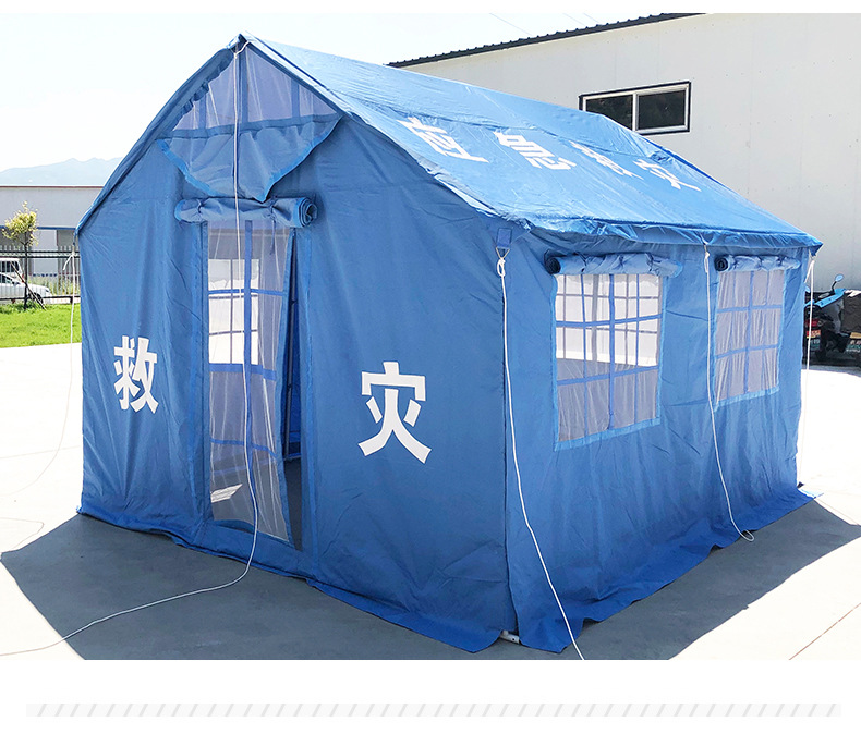 Customized standard for disaster relief tents Outdoor emergency rescue tents Customized civilian flood control and rescue tents