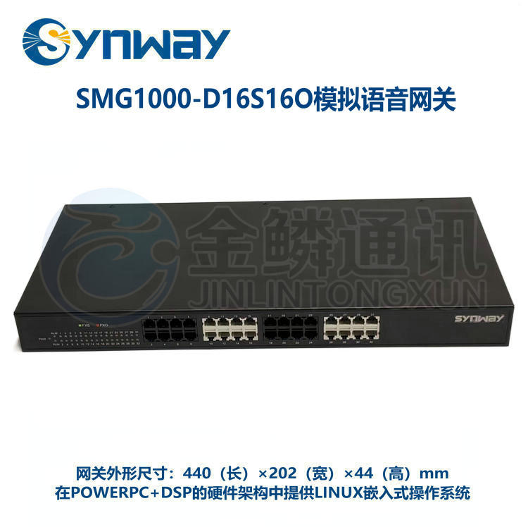 Sanhui SMG1000-D16S16O voice gateway | IAD integrated access equipment | O/S power outage and escape