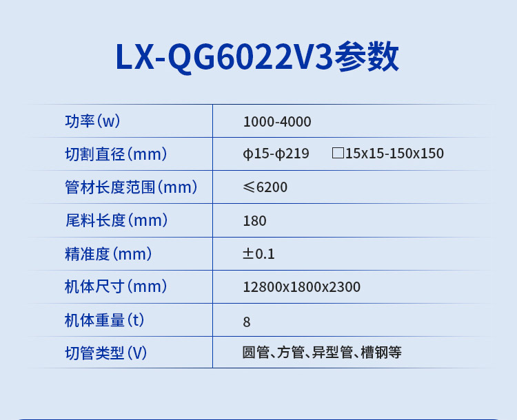 Fully automatic laser pipe cutting machine CNC three-dimensional laser pipe sawing machine, stainless steel pipe laser cutting, punching, and arc cutting