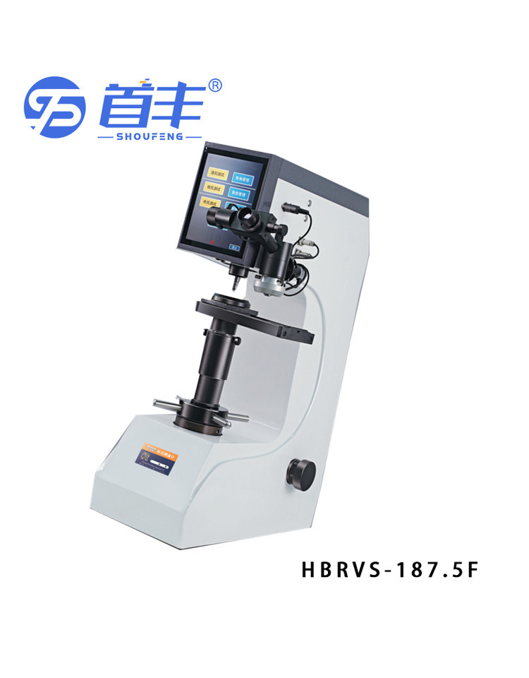 High measurement rate of HBRVS-187.5F touch screen digital display Brinell hardness tester