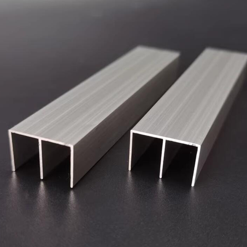 U-shaped groove aluminum profile 6063-T5 series U-shaped track groove aluminum alloy Z-shaped L-shaped angle aluminum E-shaped slide