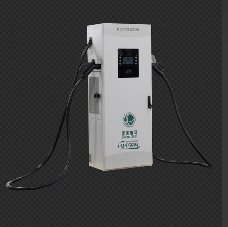 安科瑞 80KW直流双枪充电桩 停车场用充电站 交流充电器 充满自停