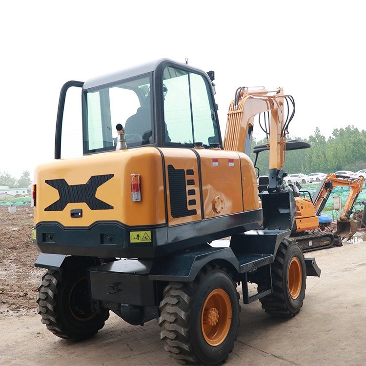 Water Machinery Small and Medium Sized Wood Digging and Grabbing Machine Construction Site Off road Loaded Wheel Excavator