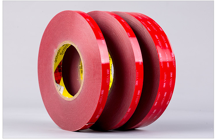 3M5608A-GF red film gray adhesive 3M double-sided adhesive intelligent door lock can be bonded using adhesive tape