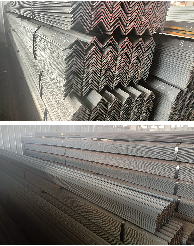 Q235B angle steel hot-rolled equal and unequal edge triangular iron manufacturer: Ma Steel, Ri Steel, Tang Steel, spot hot-dip galvanized angle iron