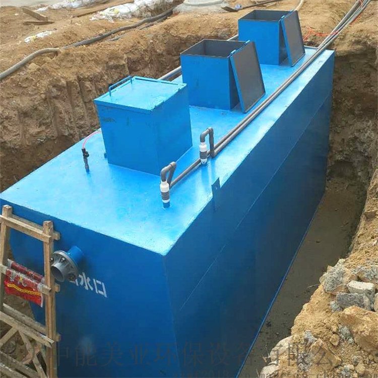 The manufacturer of pig manure and urine treatment equipment in the breeding farm meets the standard for clean source buried effluent