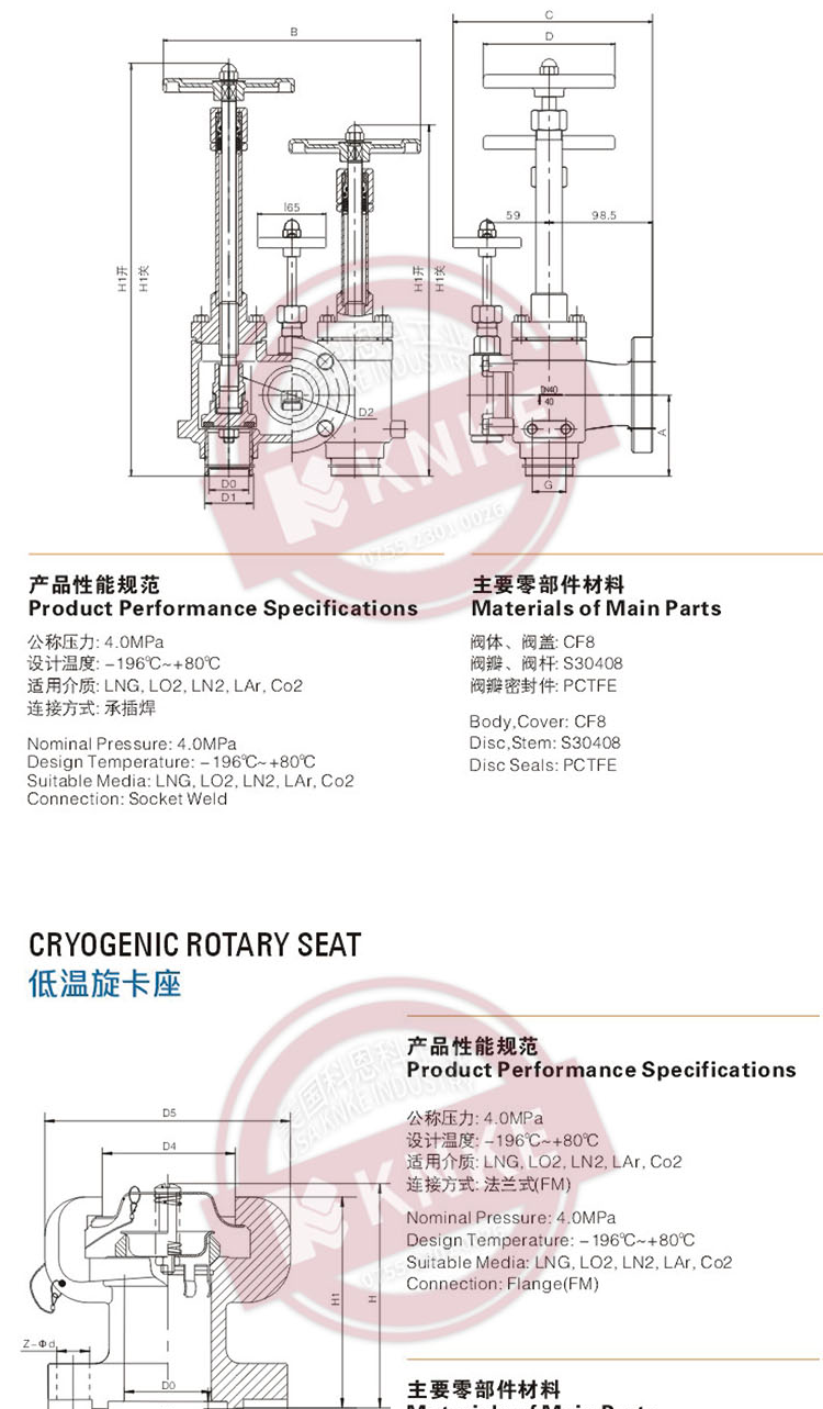 Imported low-temperature forged steel three-piece ball valve flange welding connection, stainless steel, carbon steel, American Konko brand