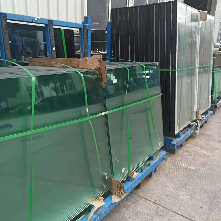 Shengbo 10+10 laminated glass engineering curtain wall building partition office building model, thickness and specifications are complete