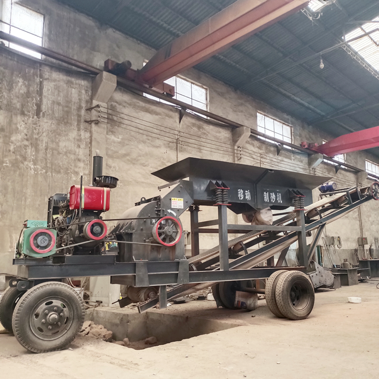 500x750 jaw mobile crusher vehicle mounted Construction waste crusher Hengxingrong Machinery