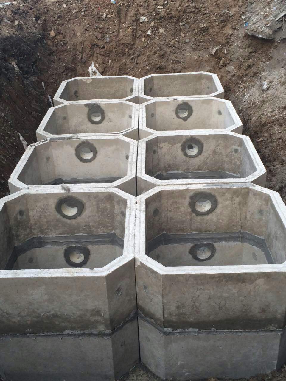 03S702 Standard for Assembled Concrete Prefabricated Cement Finished Water Treatment Chemical Biological Septic tank