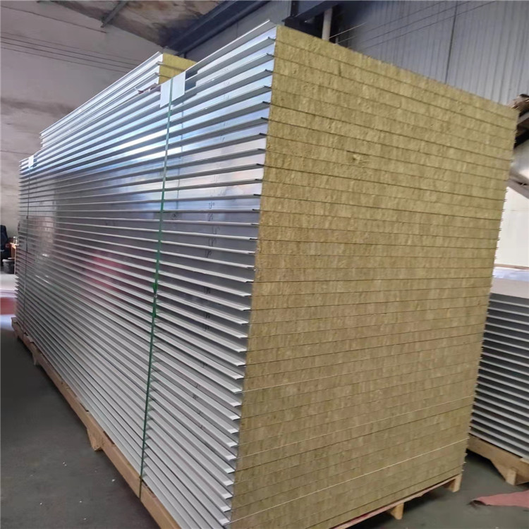 50mm machine made rock wool purification board, dedicated for cleaning engineering, fireproof board, blue sky manufacturer supply