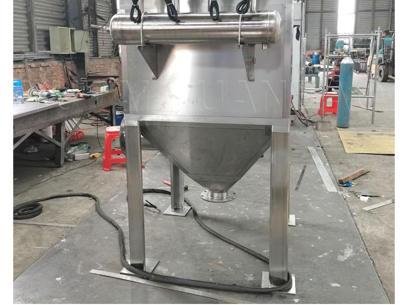 Manufacturing and installation of stainless steel bag type dust collector for dust collection equipment in milk powder factories