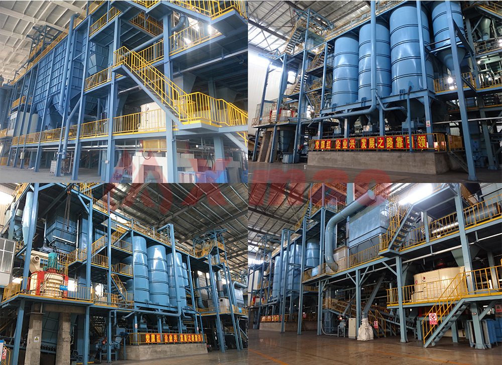 Supply resin sand production line regeneration treatment system, furan sand treatment line mixing machine