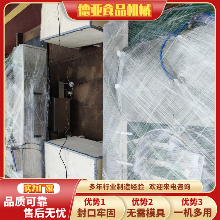 Continuous rolling Vacuum packing freeze-drying durian meat sealing machine various size customized vacuum pumping machine