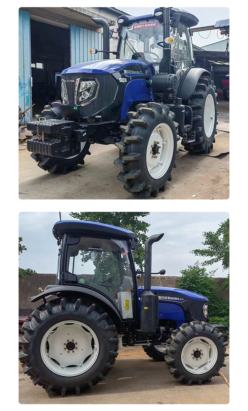 Lovol 504 four-wheel tractor subsidized Changli 704 cultivator orchard greenhouse low plow management machine