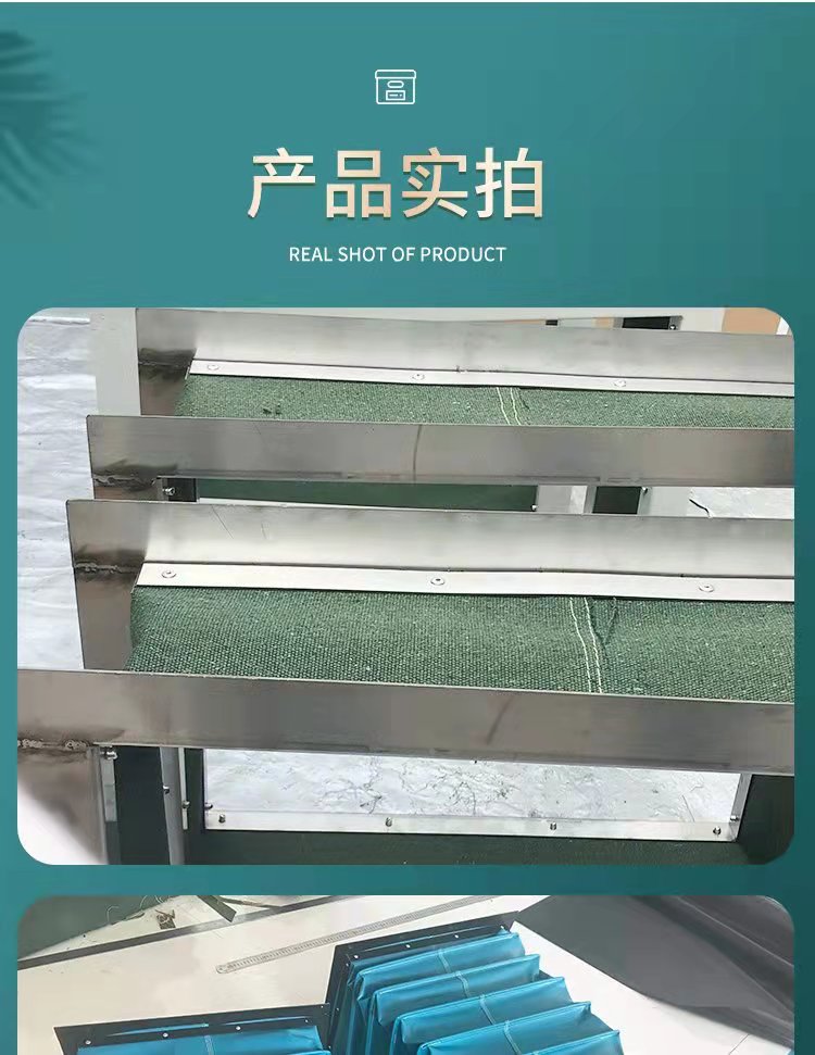 Customized fireproof soft joints for canvas air ducts with large conveying capacity, short construction period, and precise steel wire support