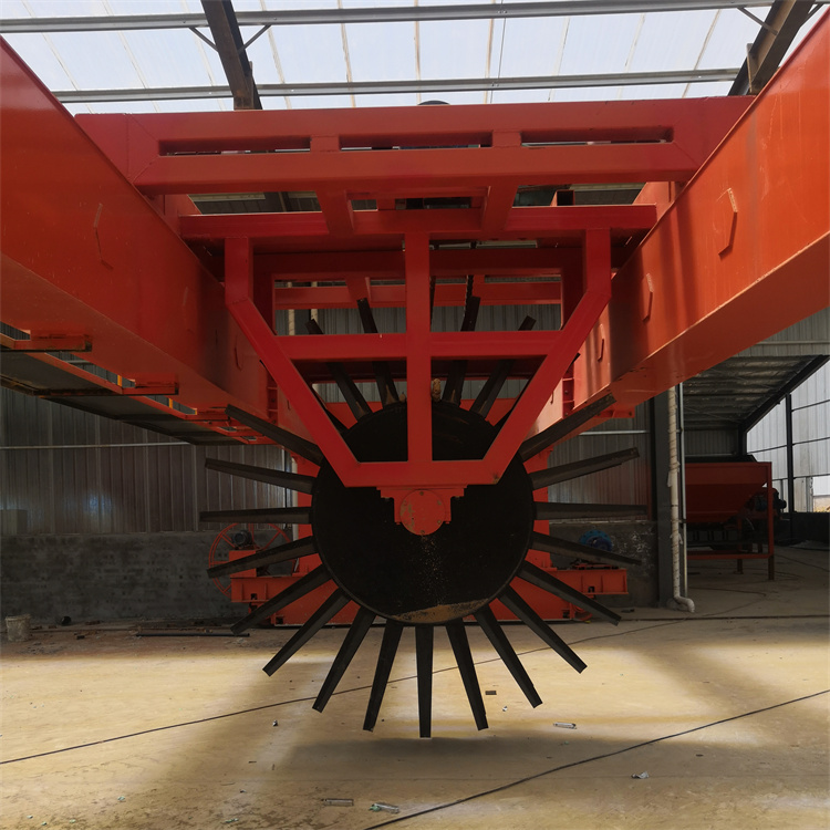 Trough dumper cow manure sheep manure chicken manure dumper Manure production equipment