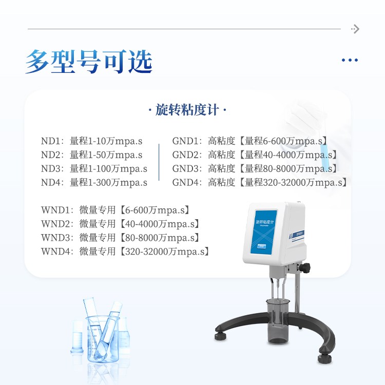微量粘度计 实验室旋转粘度仪 高精度粘度测试仪 IN-ND4