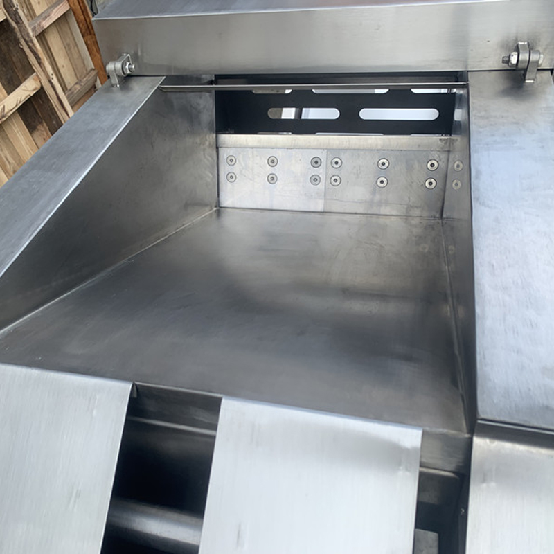 Supporting equipment for the production line of fat oil pork beef frozen meat and diced meat, large piece plate meat and diced pieces