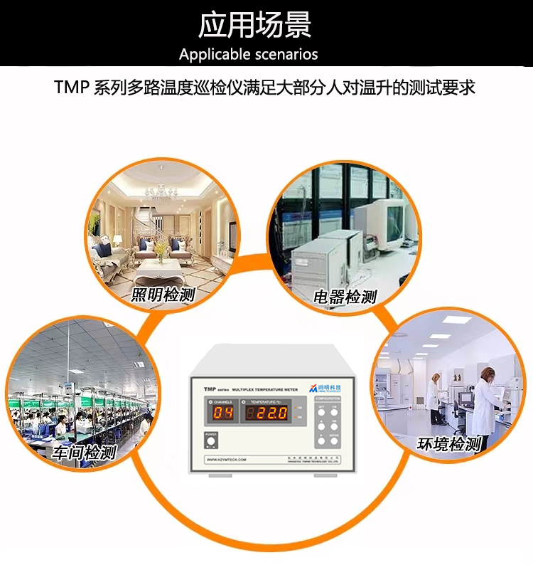 Temperature inspection instrument temperature tester temperature detection Yiming Technology TMP temperature rise temperature acquisition