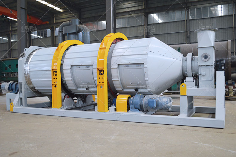 Teda TDOSA-II Garlic Residue European Drying Machine 5.5kw Dehydration Drying Equipment 1.2t/h Processing Capacity