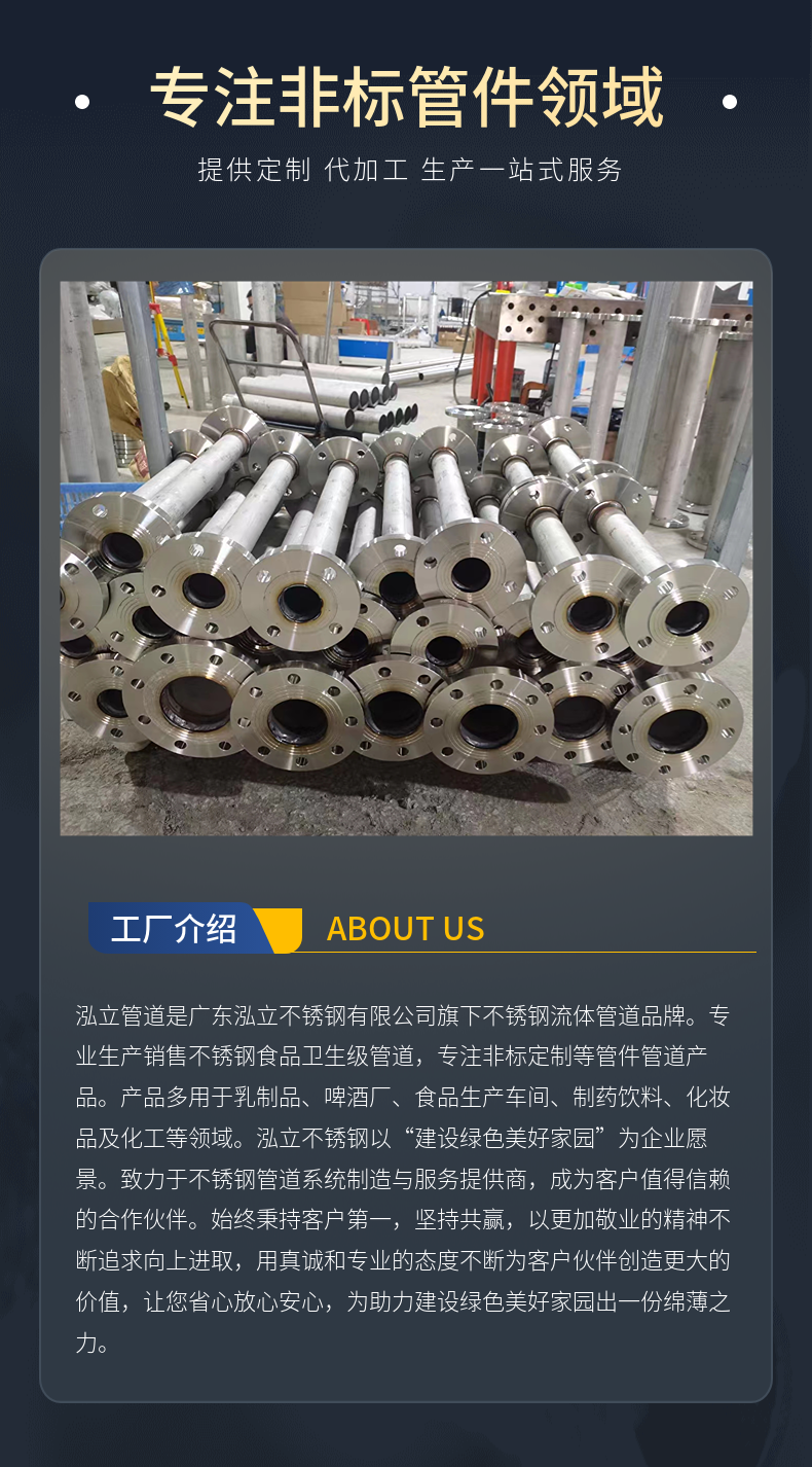 Sanitary grade quick fitting U-shaped tee 304/316L food 180 degree chuck clamp stainless steel pipe fittings