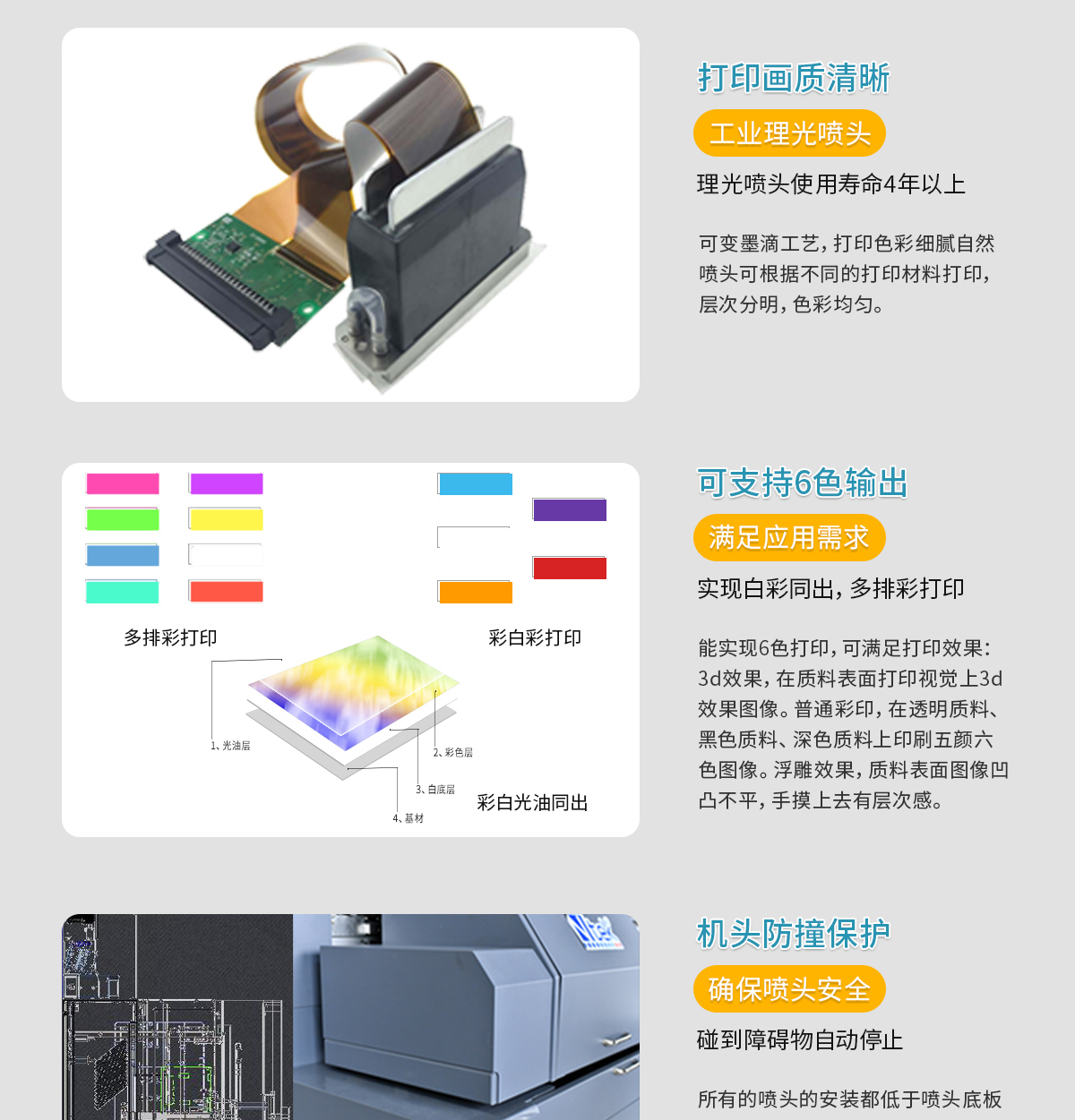 Wancai Rock Board Background Wall Printer Density Board UV Flatbed Printer YC3325H