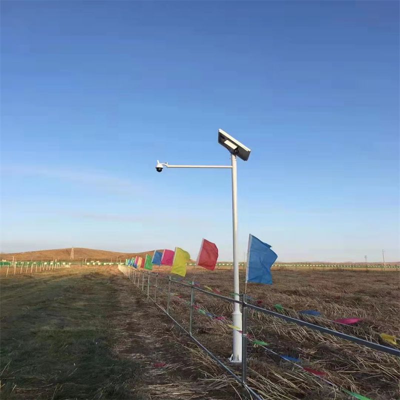 Customized outdoor solar monitoring system for forest fire prevention in fish ponds, orchards, and orchards with wind and solar complementary solar monitoring by manufacturers