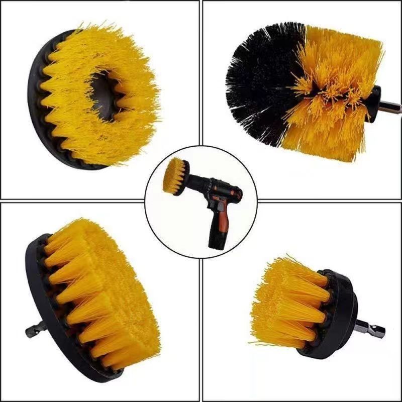 Electric drill cleaning, brushing, polishing, polishing, grinding, disc ceramic tile, floor tile, wheel hub, kitchen bathroom, floor brush, cleaning brush