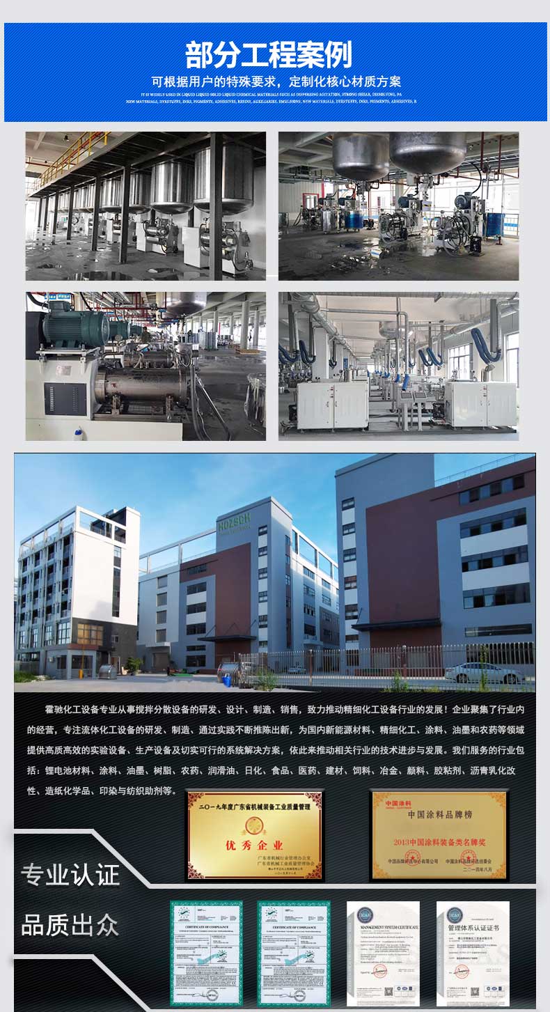 Huochi latex paint production equipment integrated fully automatic paint production line paint coating complete equipment