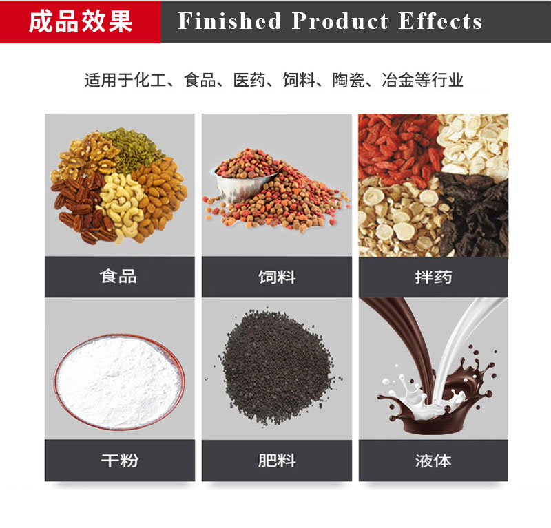 Daxiang CH-10 Horizontal Tank Mixer Food Traditional Chinese Medicine Powder Laboratory Mixer Small Wet and Dry Dual Use