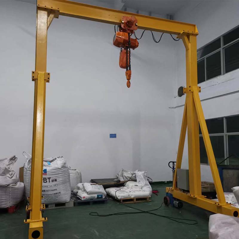 Pengxiang Cargo Lifting Small Gantry Crane Mobile Gantry Crane 2 tons 3 tons Mold Hanger