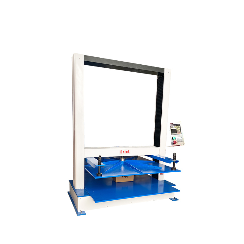 DRK123 Large Carton Compression Testing Machine 1200mm Stroke Derek Compression Testing Machine