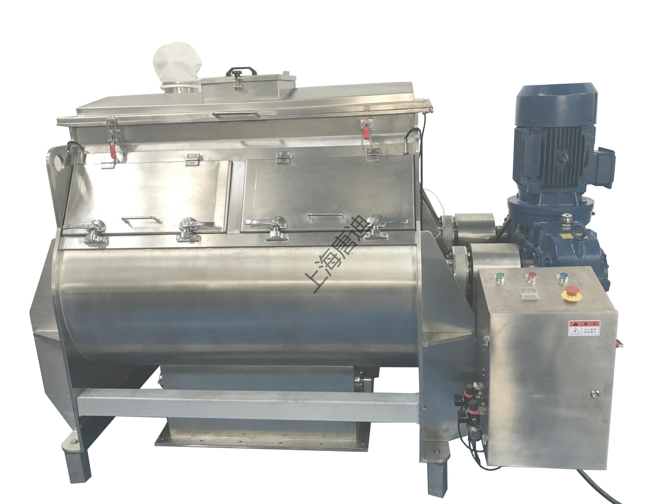 Tangdi Mechanical Dual Axis Paddle Mixer Solid Beverage Powder Mixing High Precision Mixing Equipment Food Grade