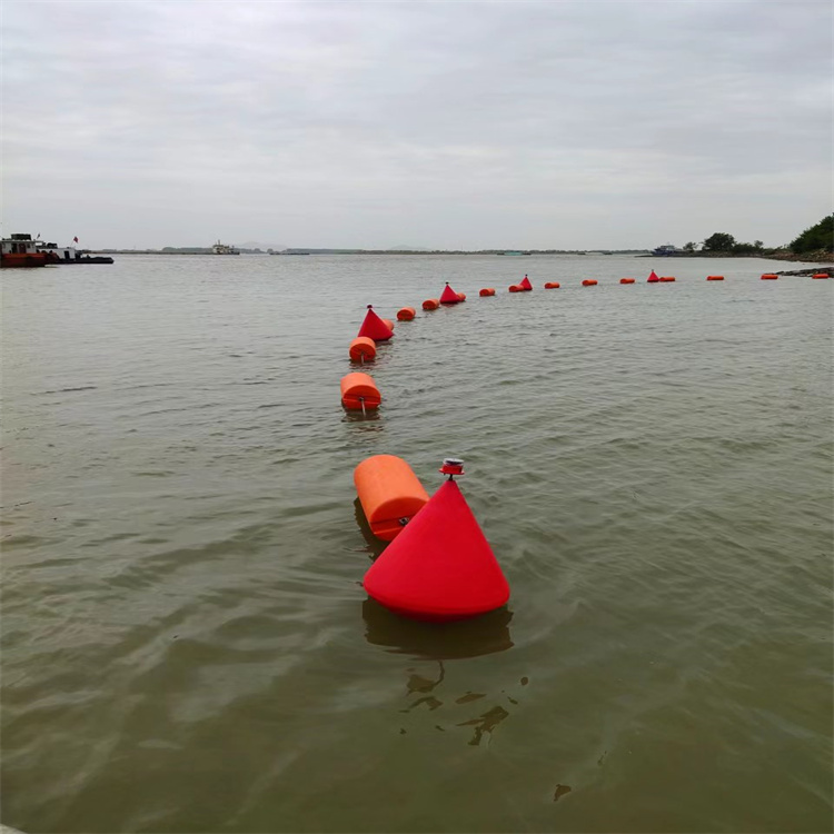 Prohibited navigation and ship blocking warning buoy, Baitai intercepting float, batch supply