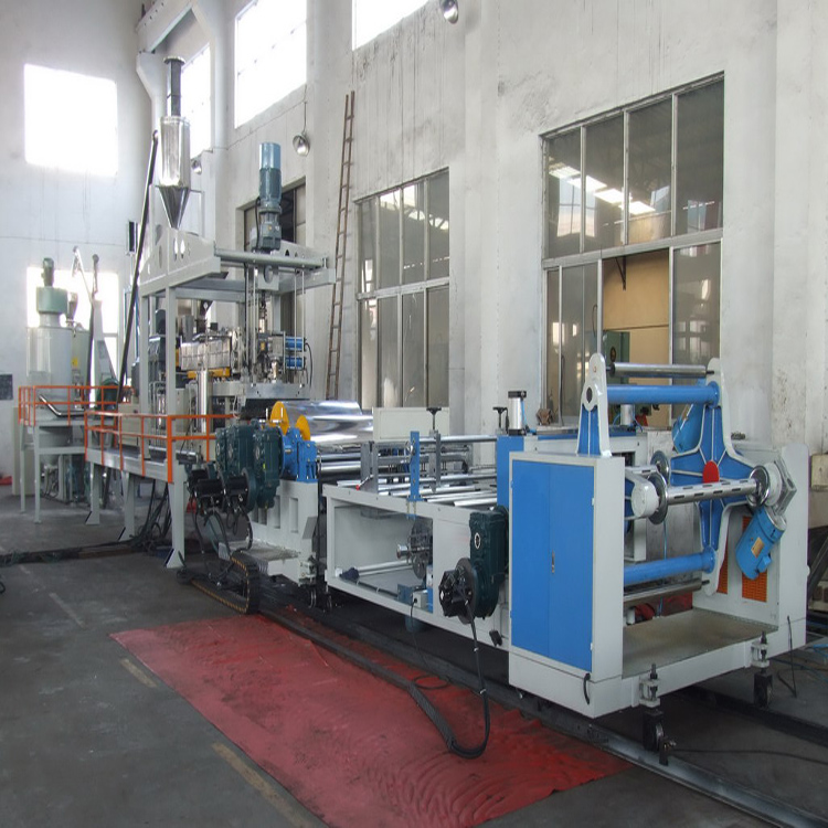 Tenghai PET Sheet Equipment PET Sheet Extrusion Production Line Flat Double Extrusion Equipment