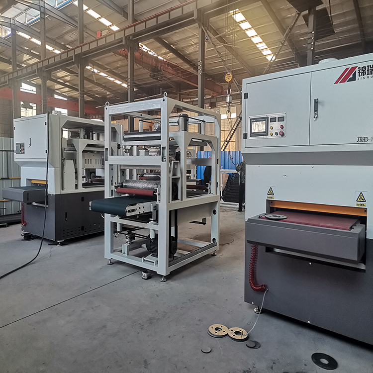 Metal sanding machine, wire drawing machine, stainless steel sheet metal deburring machine, rust removal and oxidation layer chamfering plane polishing machine