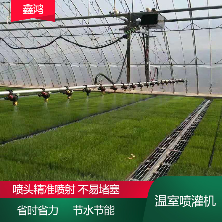 Rail self-propelled sprinkler irrigation machine, greenhouse drip irrigation hanging micro spraying equipment, agricultural helper