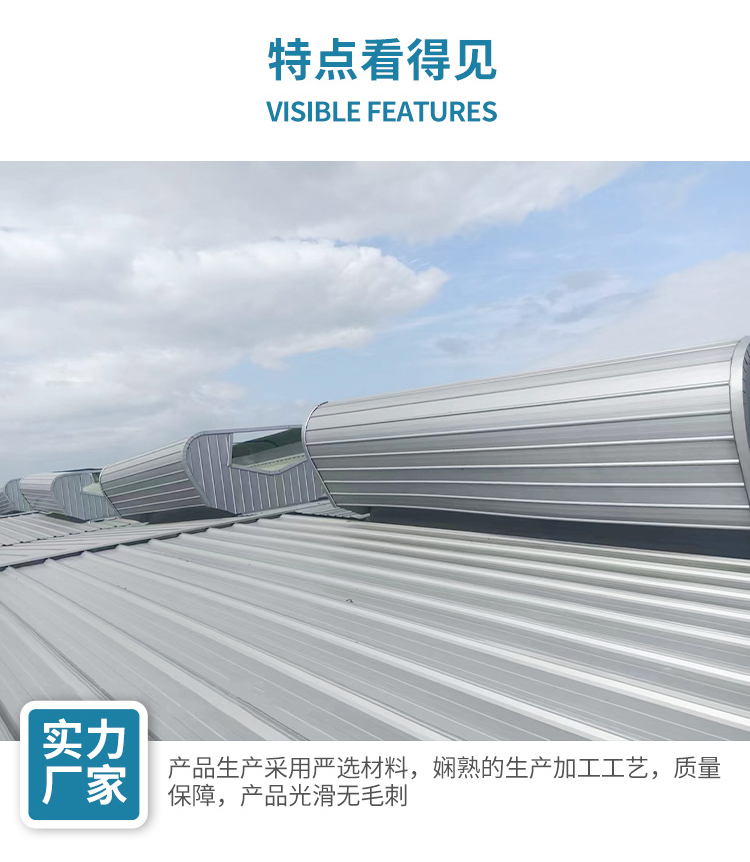 Yongmai Ventilation Open and Closed Sloping Ventilation Building Roof Ventilator