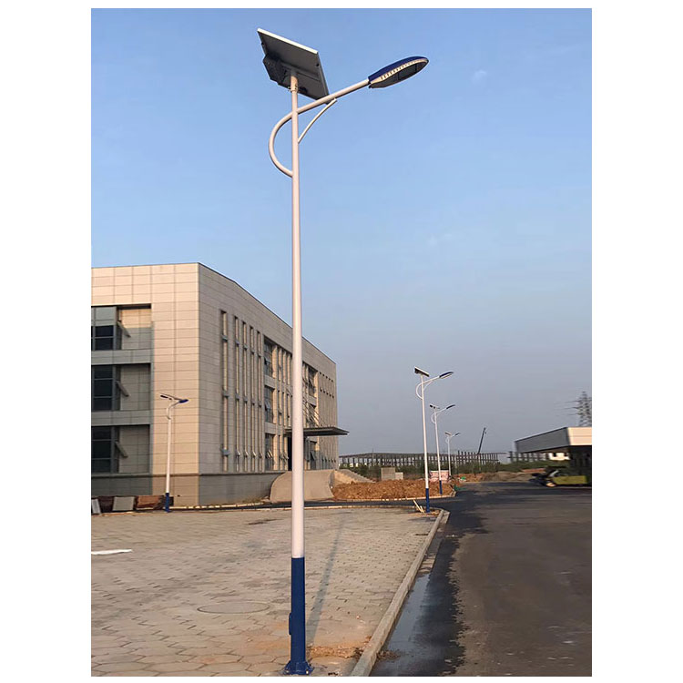 Integrated solar lamp, 6 meters, 7 meters, 8 meters, road lamp pole, new rural area, 100W60W, power Runchang Lighting